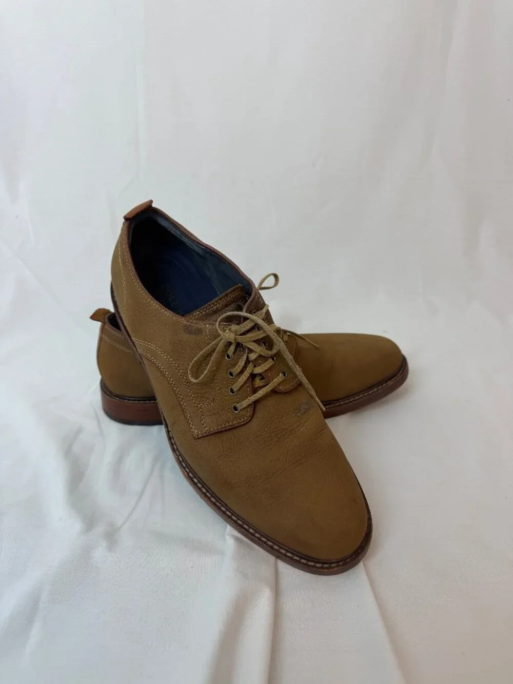 Cole Haan Brown Suede Derby Shoe